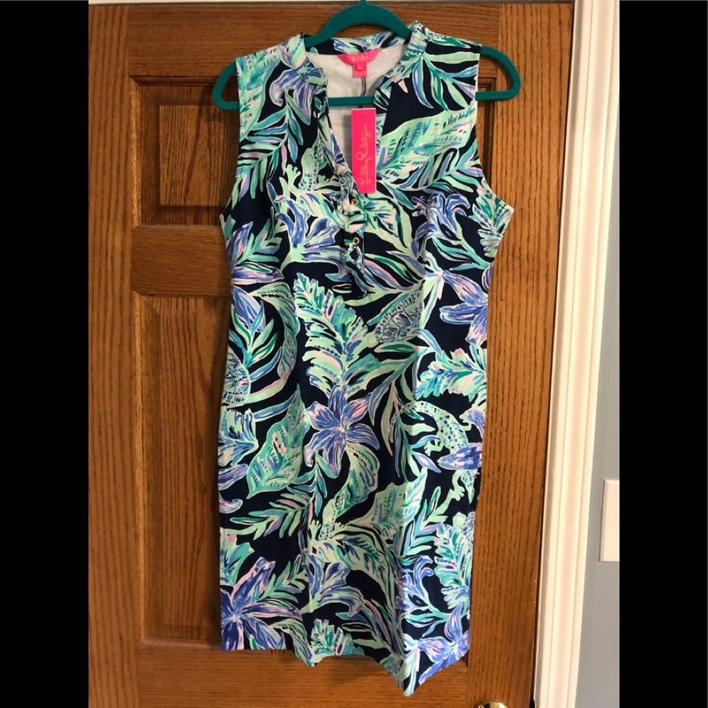 NWT Lilly Pulitzer Sherryn Shift Dress Size Large